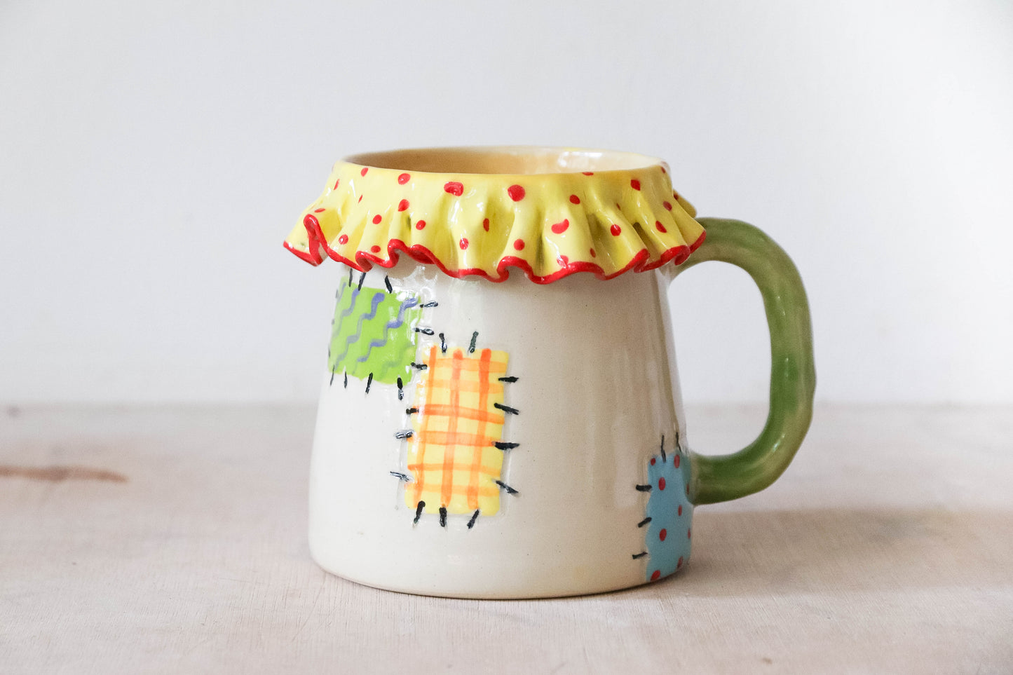 Clown Ghost Stoneware Mug