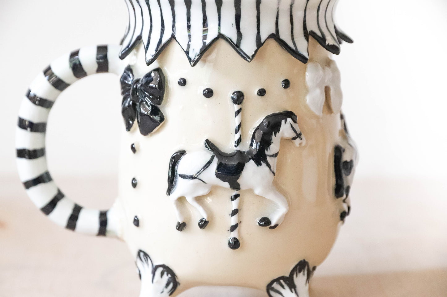 Pierrot Carousel Stoneware Mug