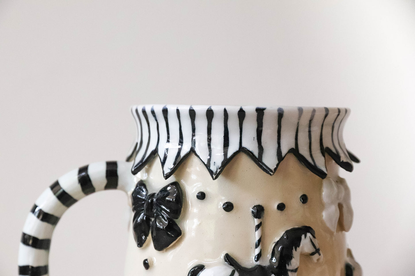 Pierrot Carousel Stoneware Mug