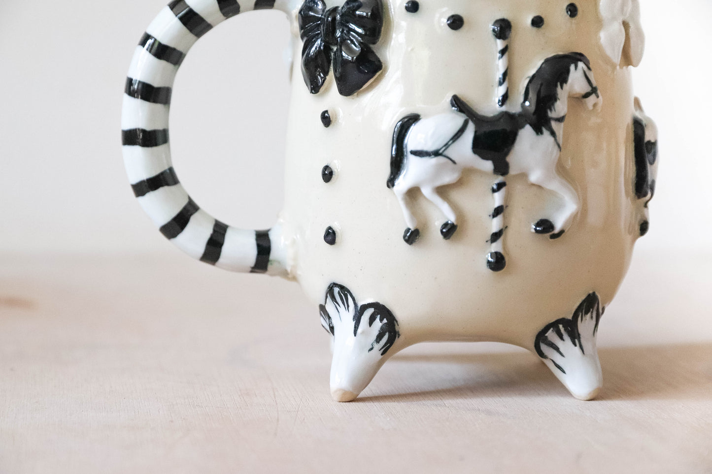 Pierrot Carousel Stoneware Mug