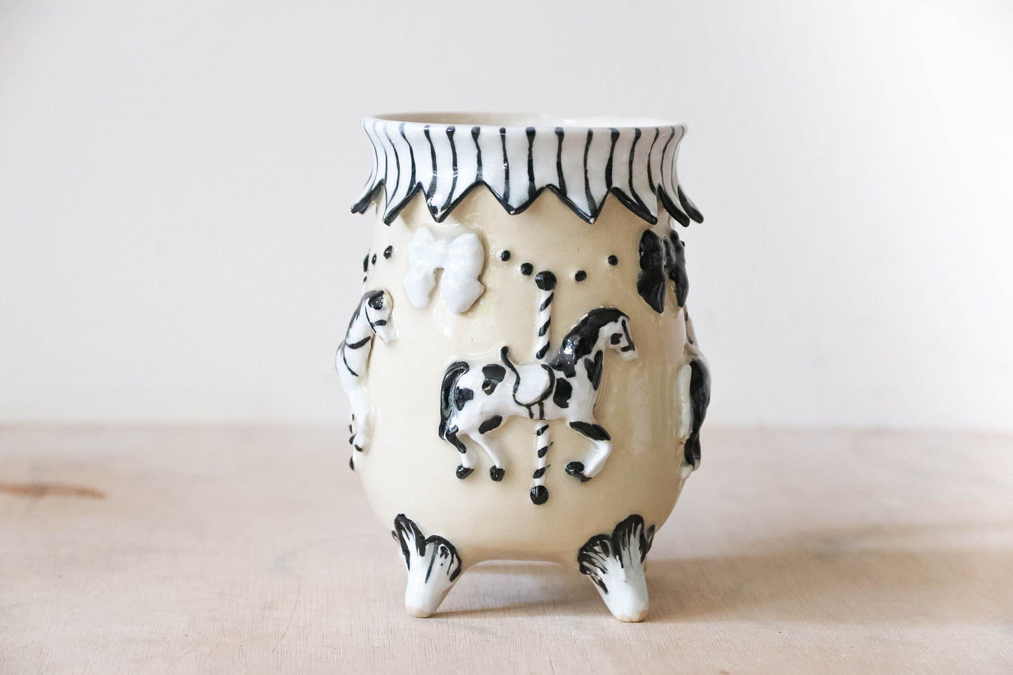 Pierrot Carousel Stoneware Mug