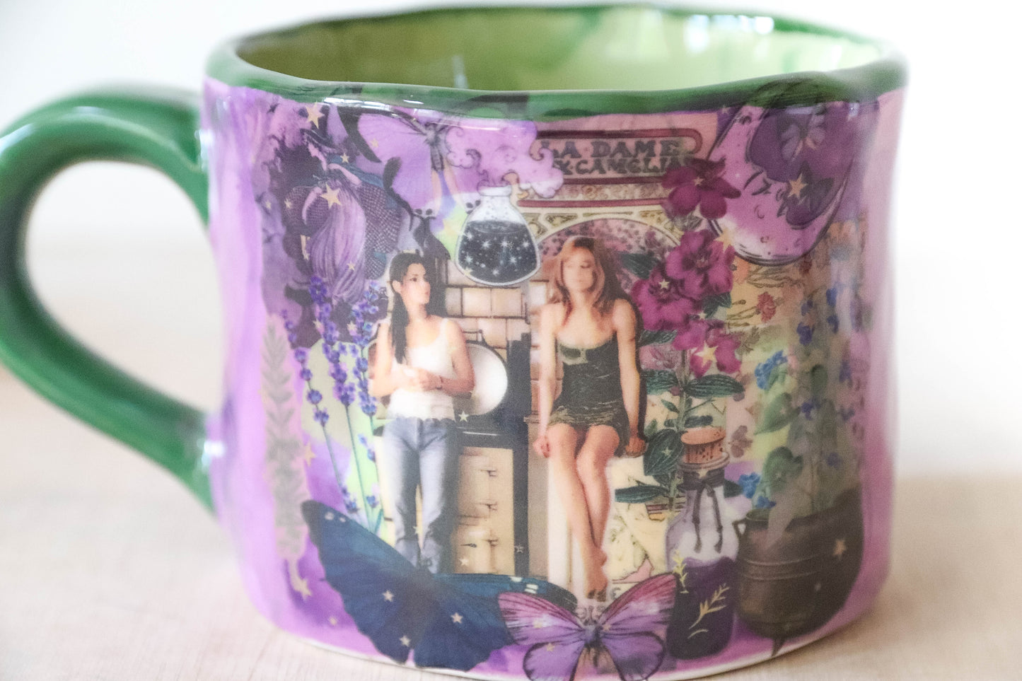 Purple Practical Magic Mug Large