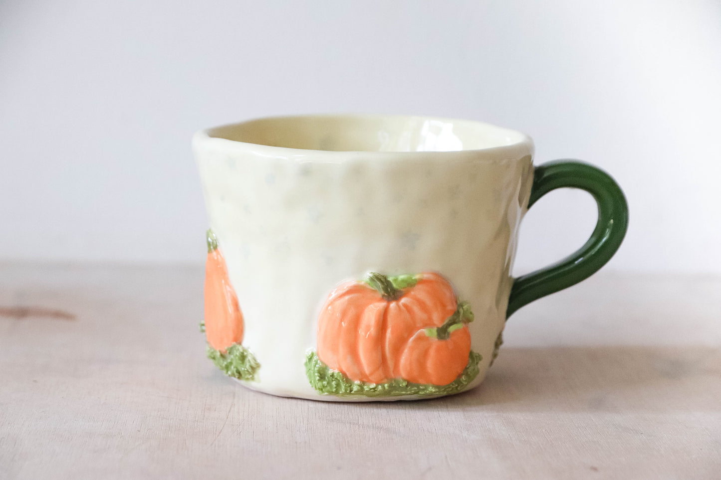 Black Cat Autumn Mug