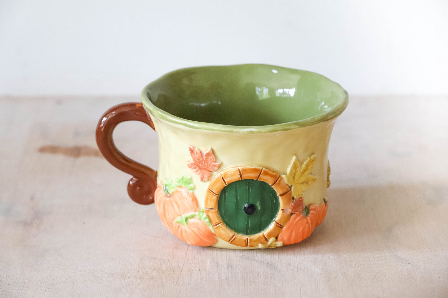 Green Autumn Hobbit Mug