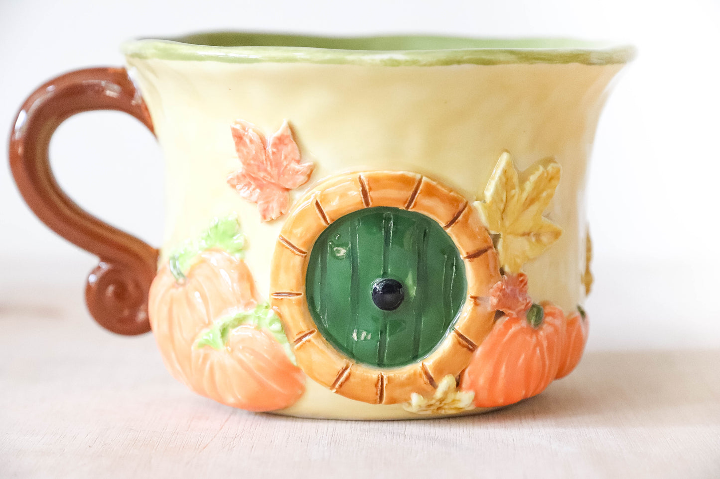 Green Autumn Hobbit Mug