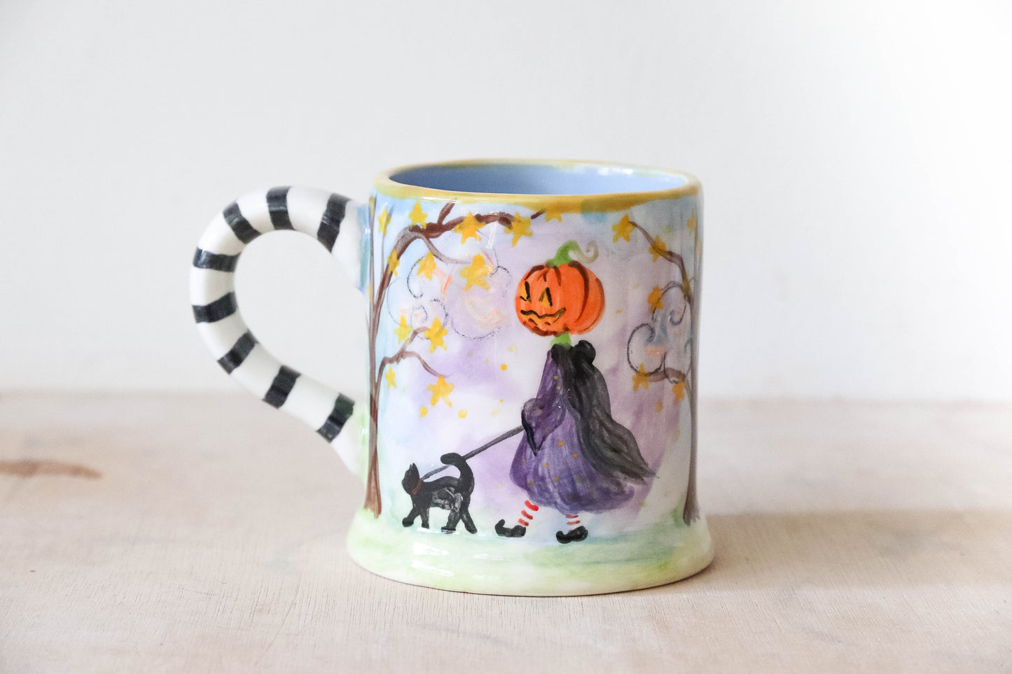 Whimsy Pumpkin Person Country Mug