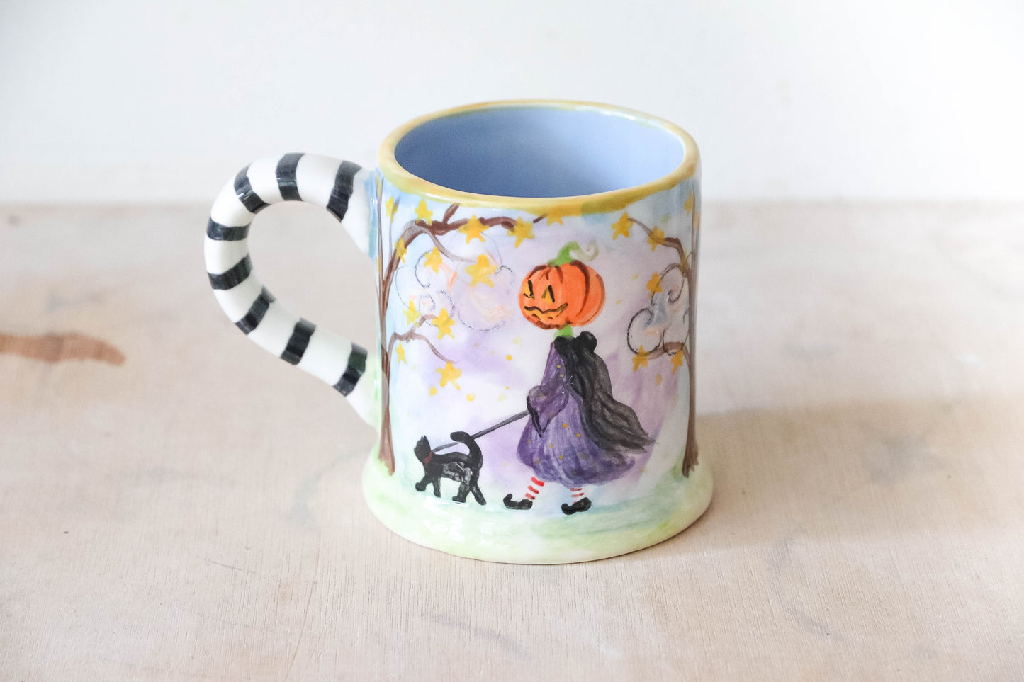 Whimsy Pumpkin Person Country Mug