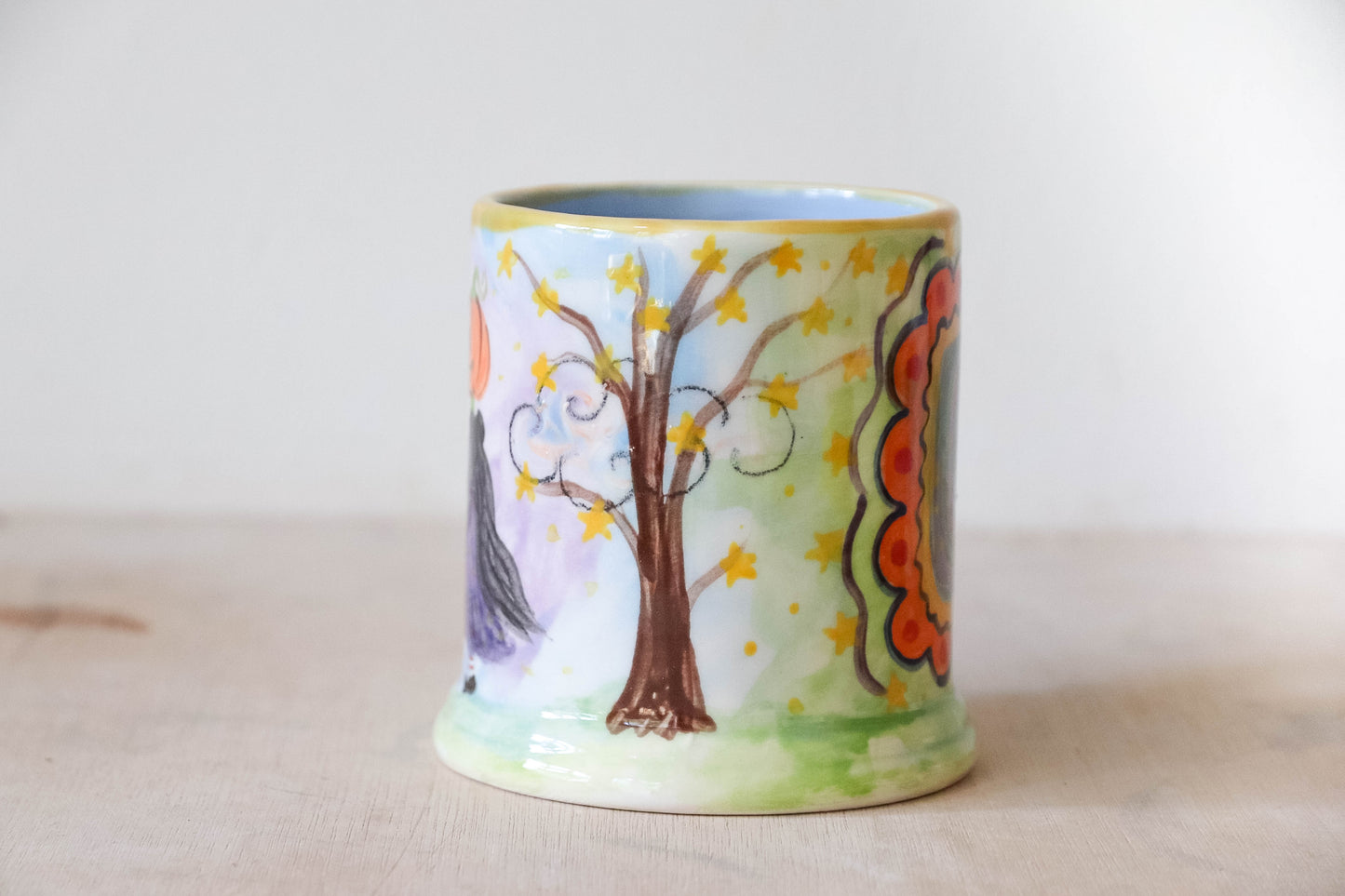 Whimsy Pumpkin Person Country Mug