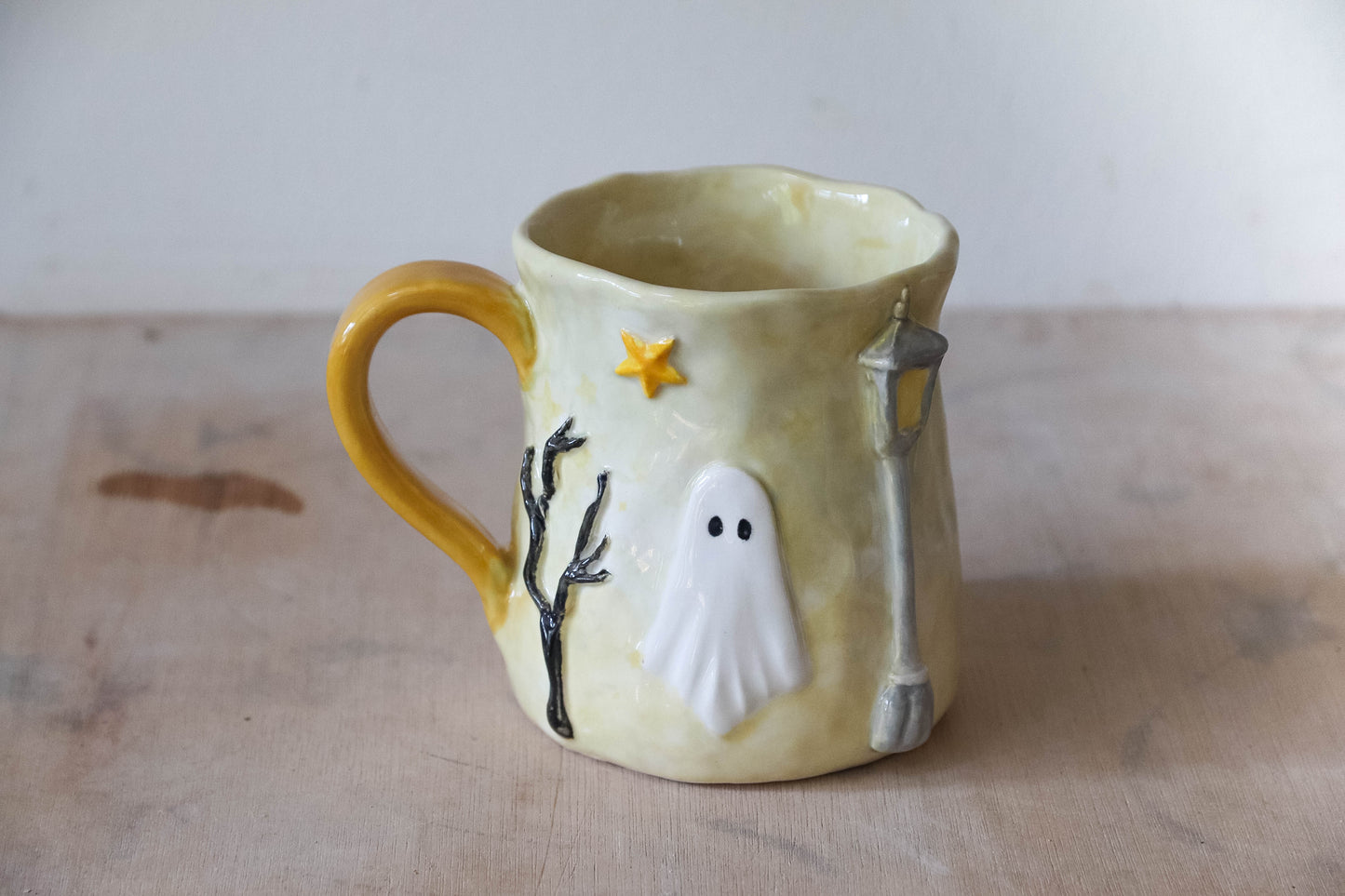 Lamplight Ghost Tulip Mug