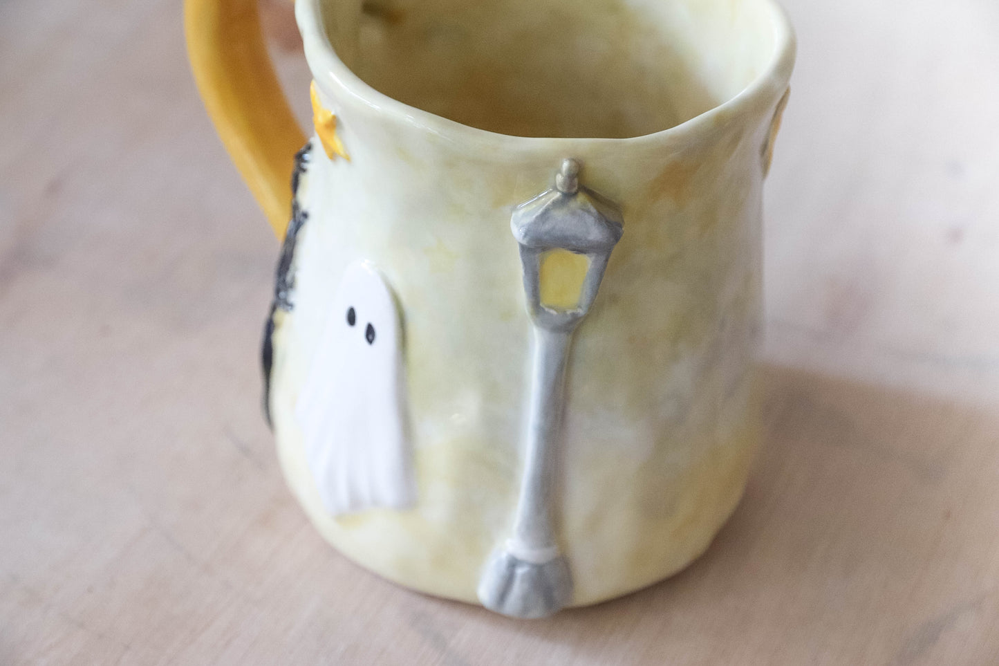 Lamplight Ghost Tulip Mug