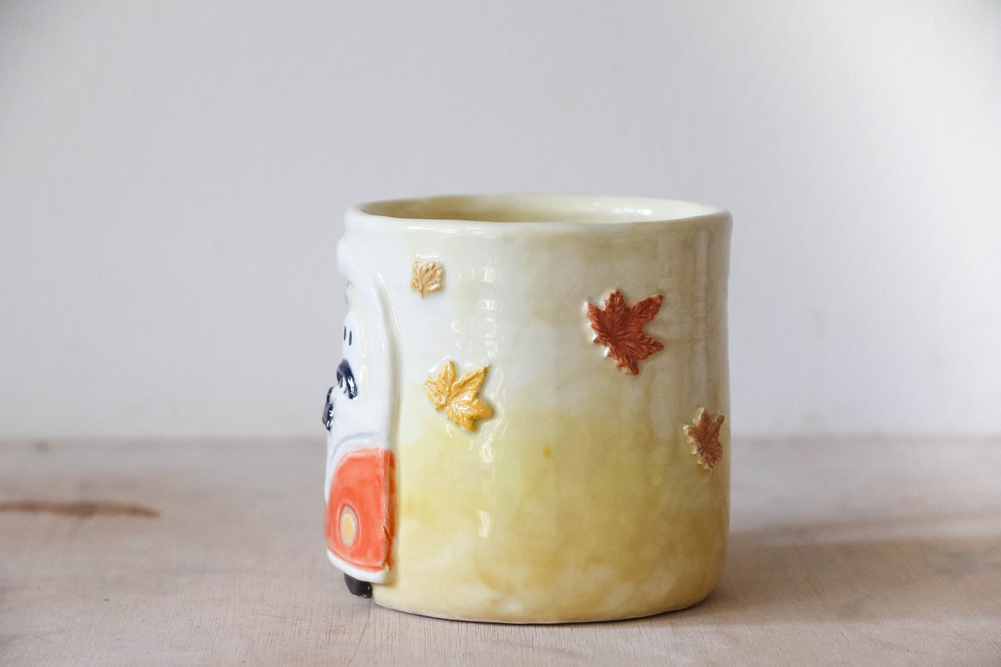 Ghost Campervan Round Mug