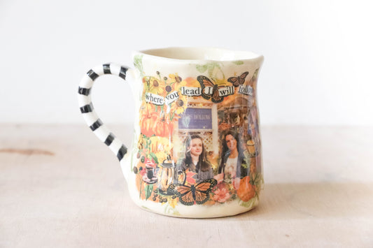Gilmore Girls Stripe Tulip Mug