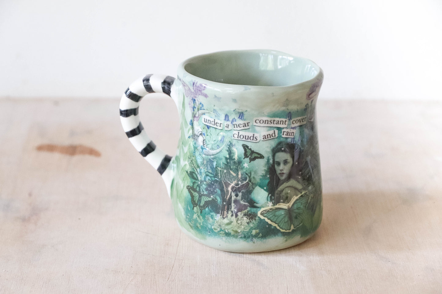 Twilight Constant Clouds Tulip Mug