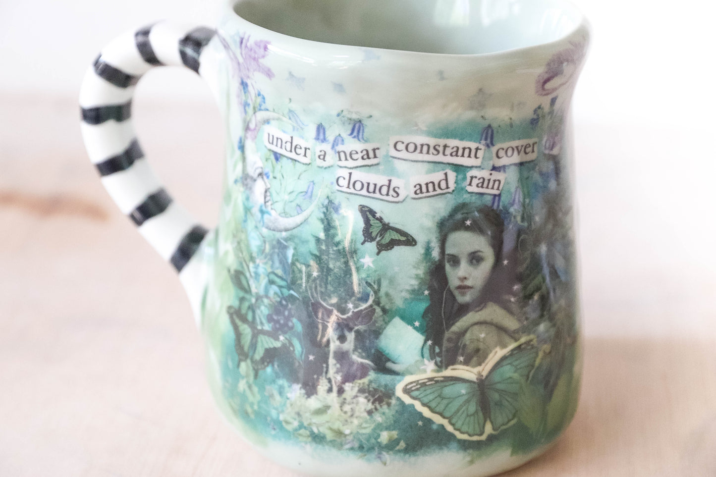 Twilight Constant Clouds Tulip Mug