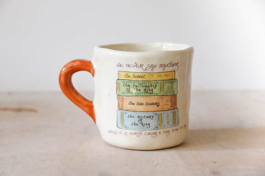 Lotr Books Small Mug
