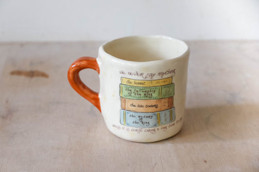 Lotr Books Small Mug