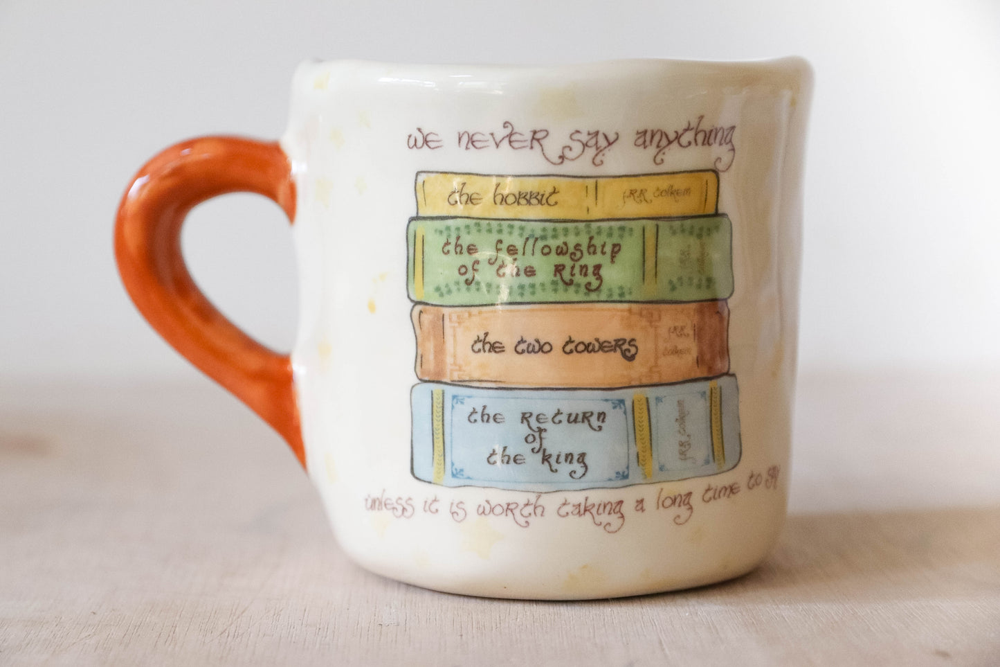 Lotr Books Small Mug
