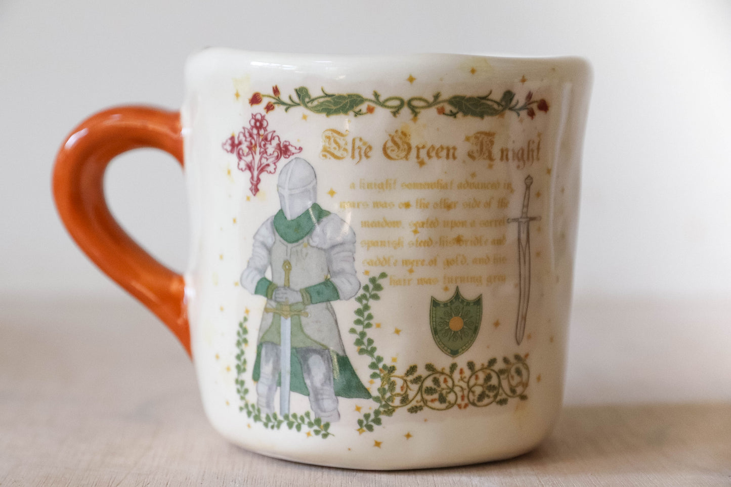 Green Knight Small Mug