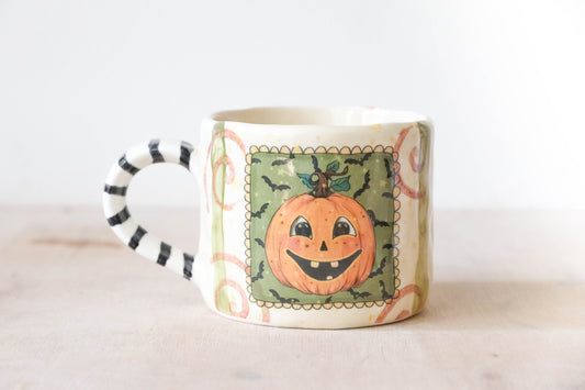 Green Pumpkin Mug Medium