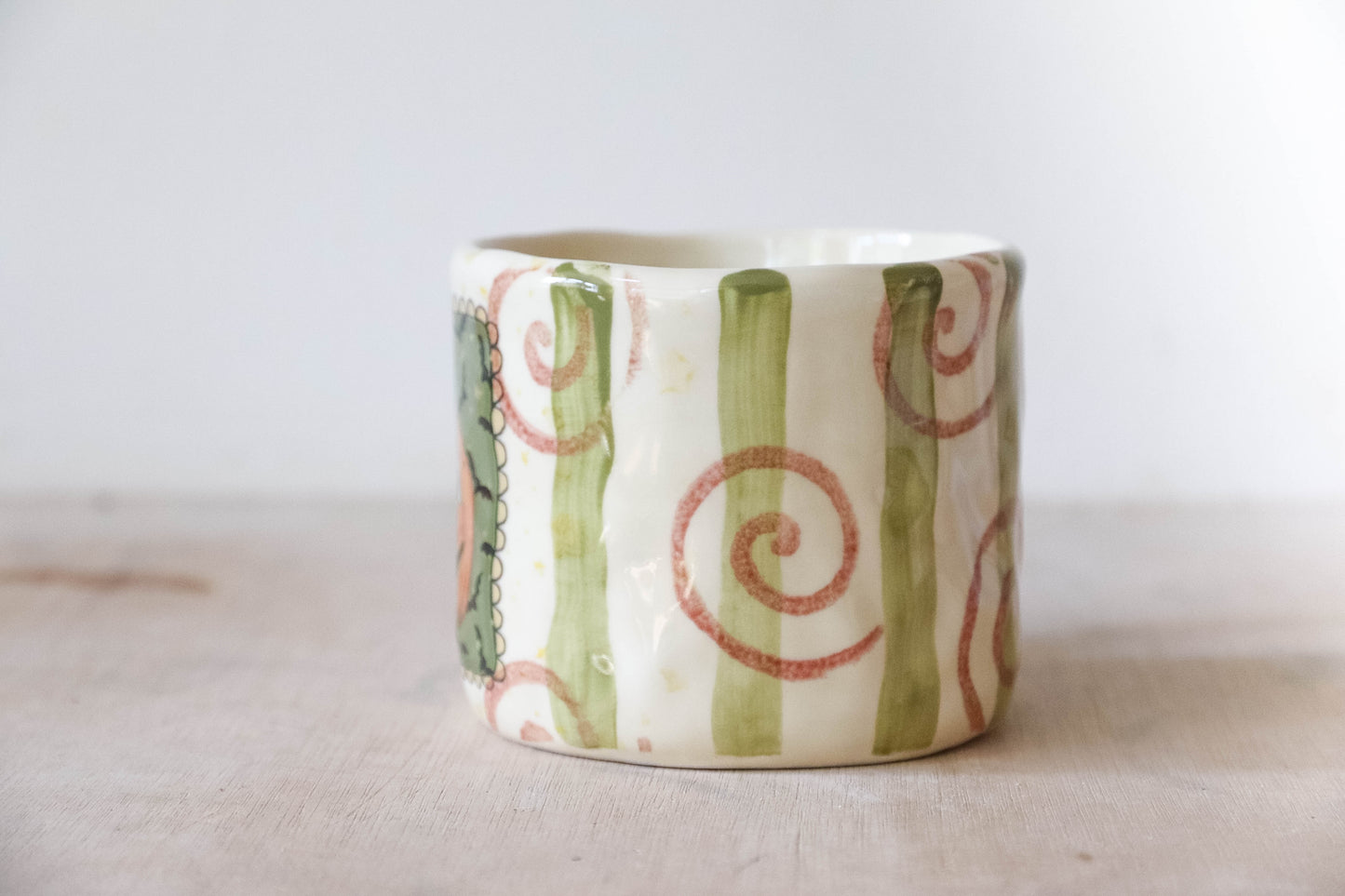 Green Pumpkin Mug Medium