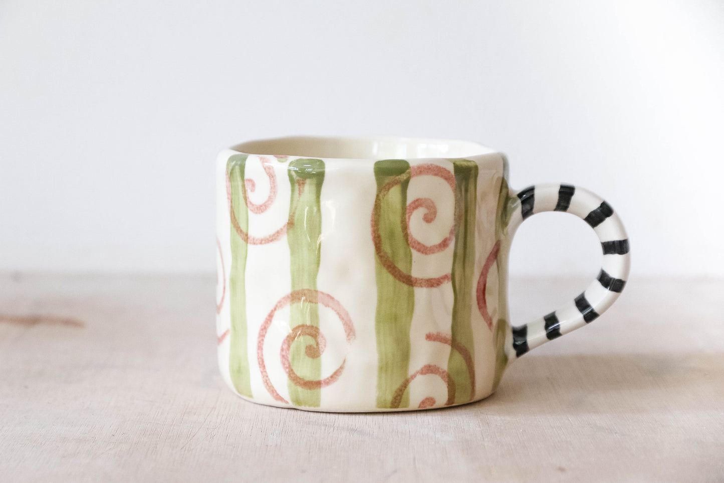 Green Pumpkin Mug Medium