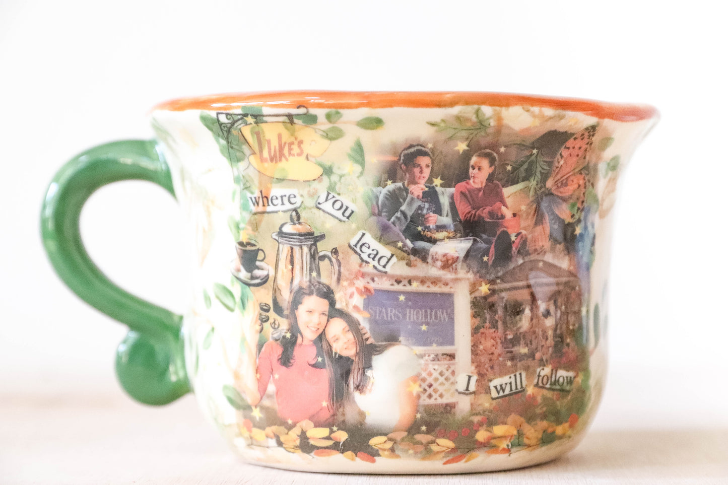 Gilmore Girls Green Butterfly Mug