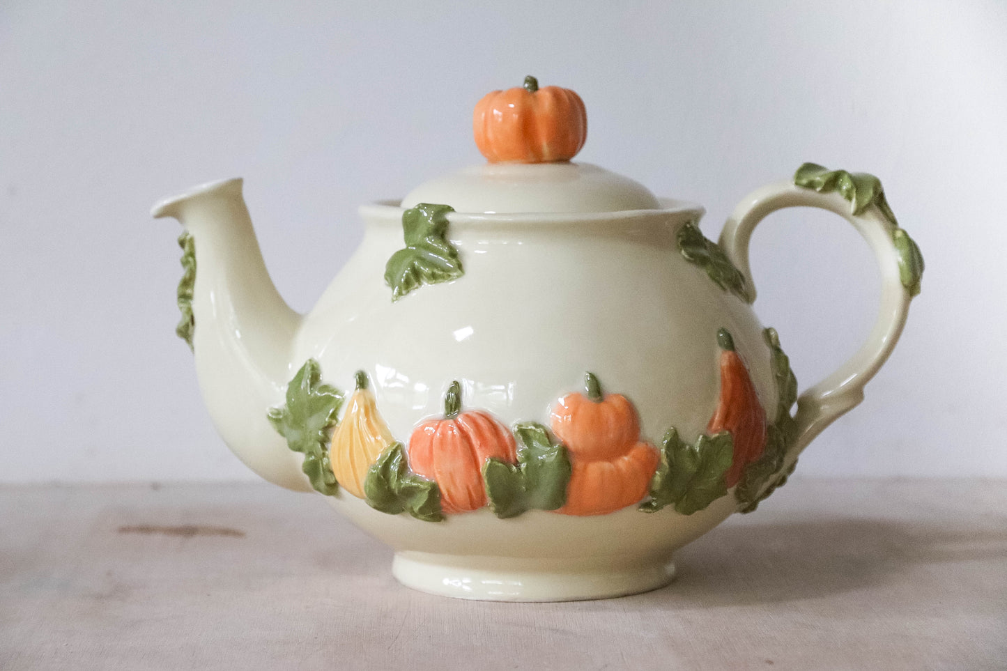 Autumn Hobbit House Teapot