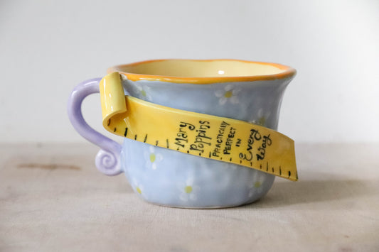 Mary Poppins Tape Flared Mug