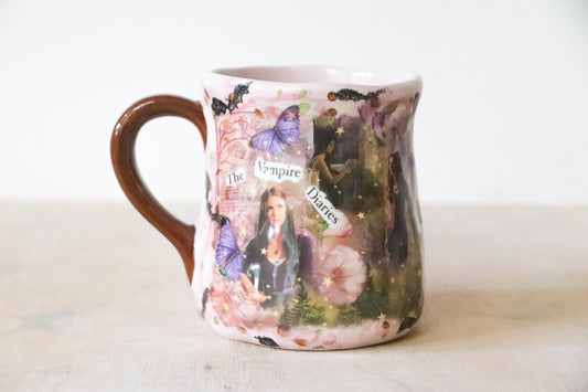 Elena Pink TVD Tulip Mug
