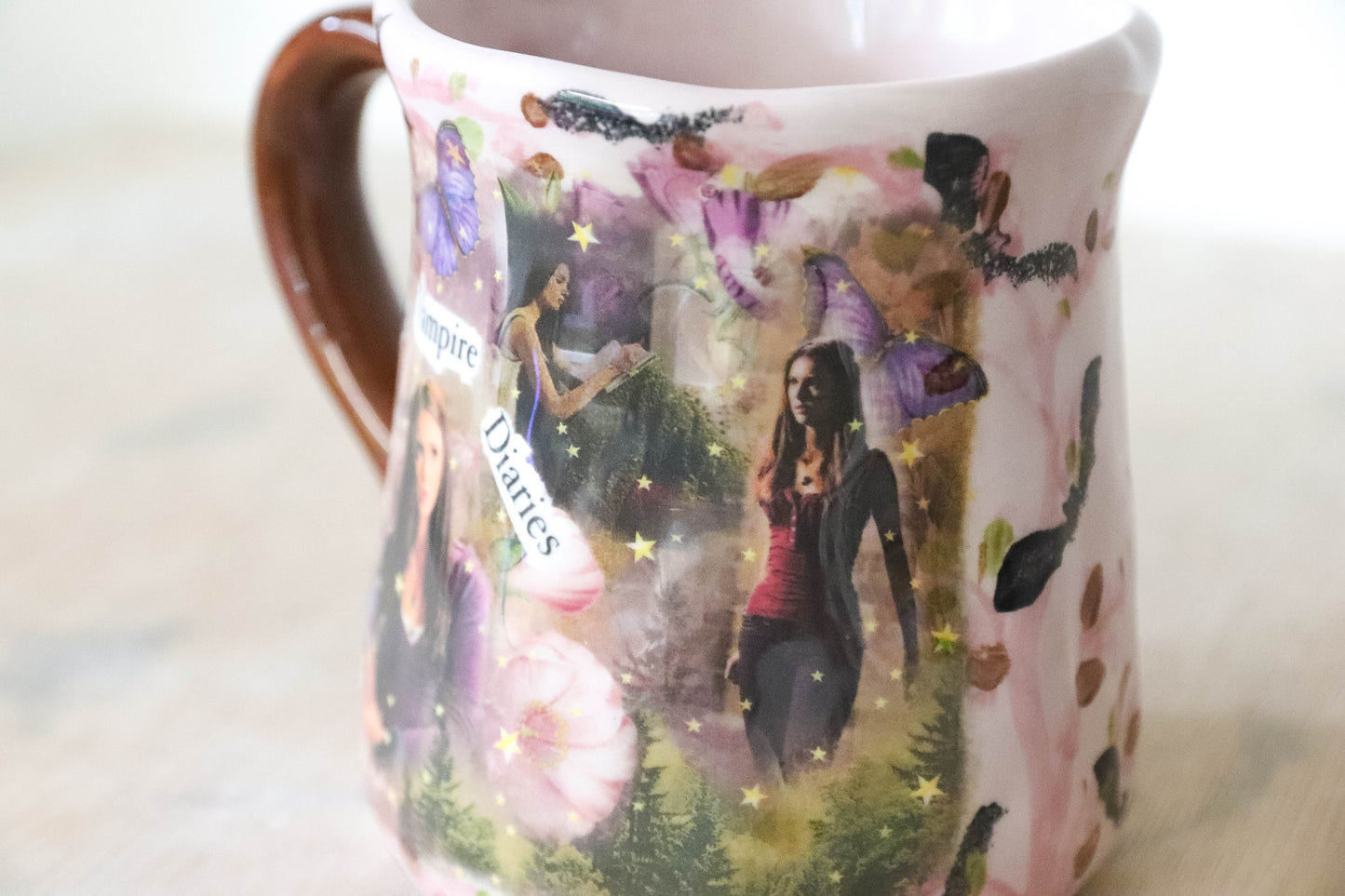 Elena Pink TVD Tulip Mug