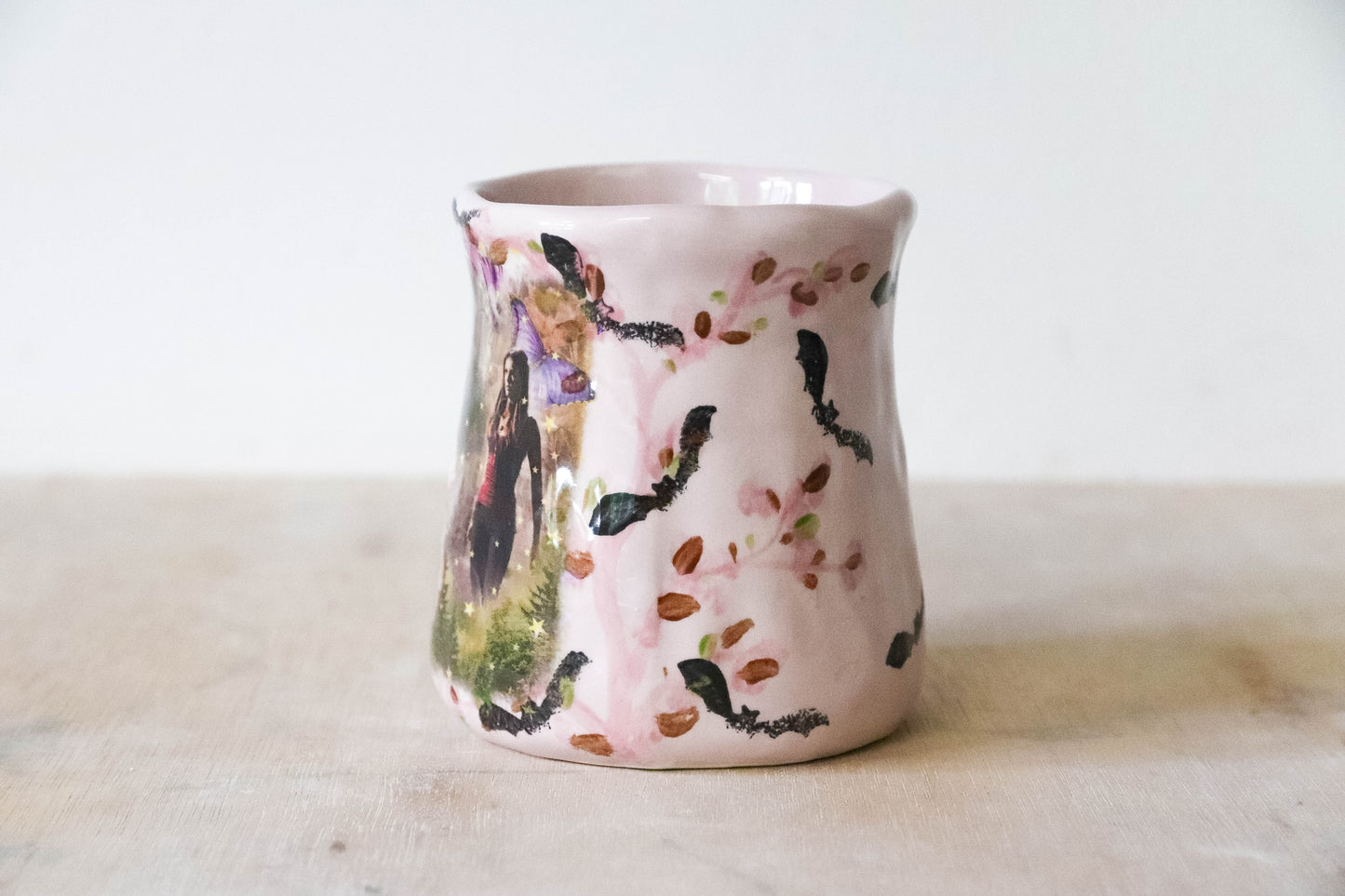 Elena Pink TVD Tulip Mug