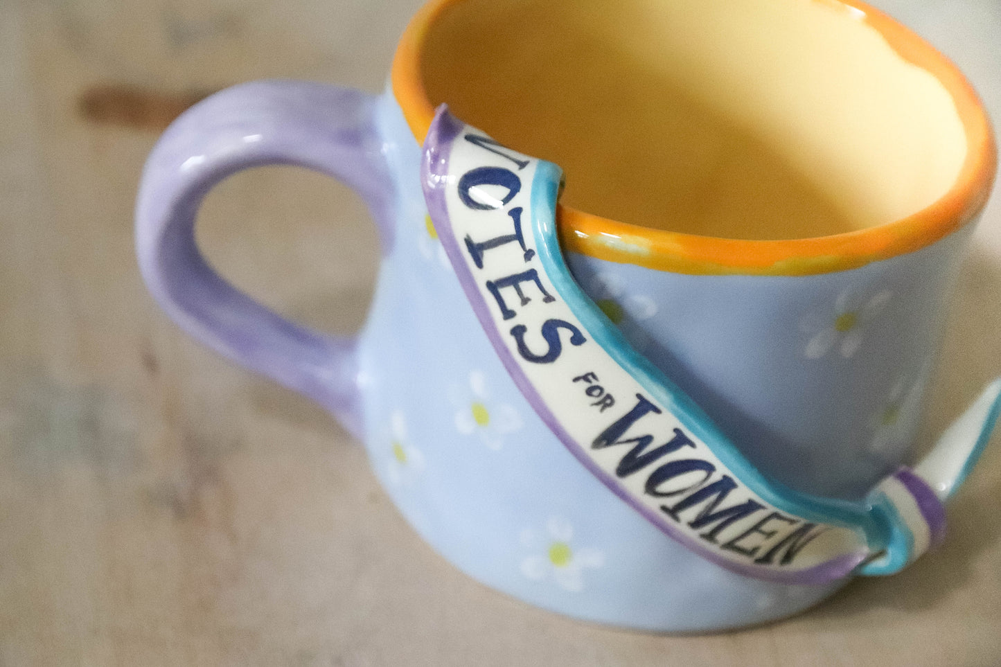 Votes for Women Mug Large