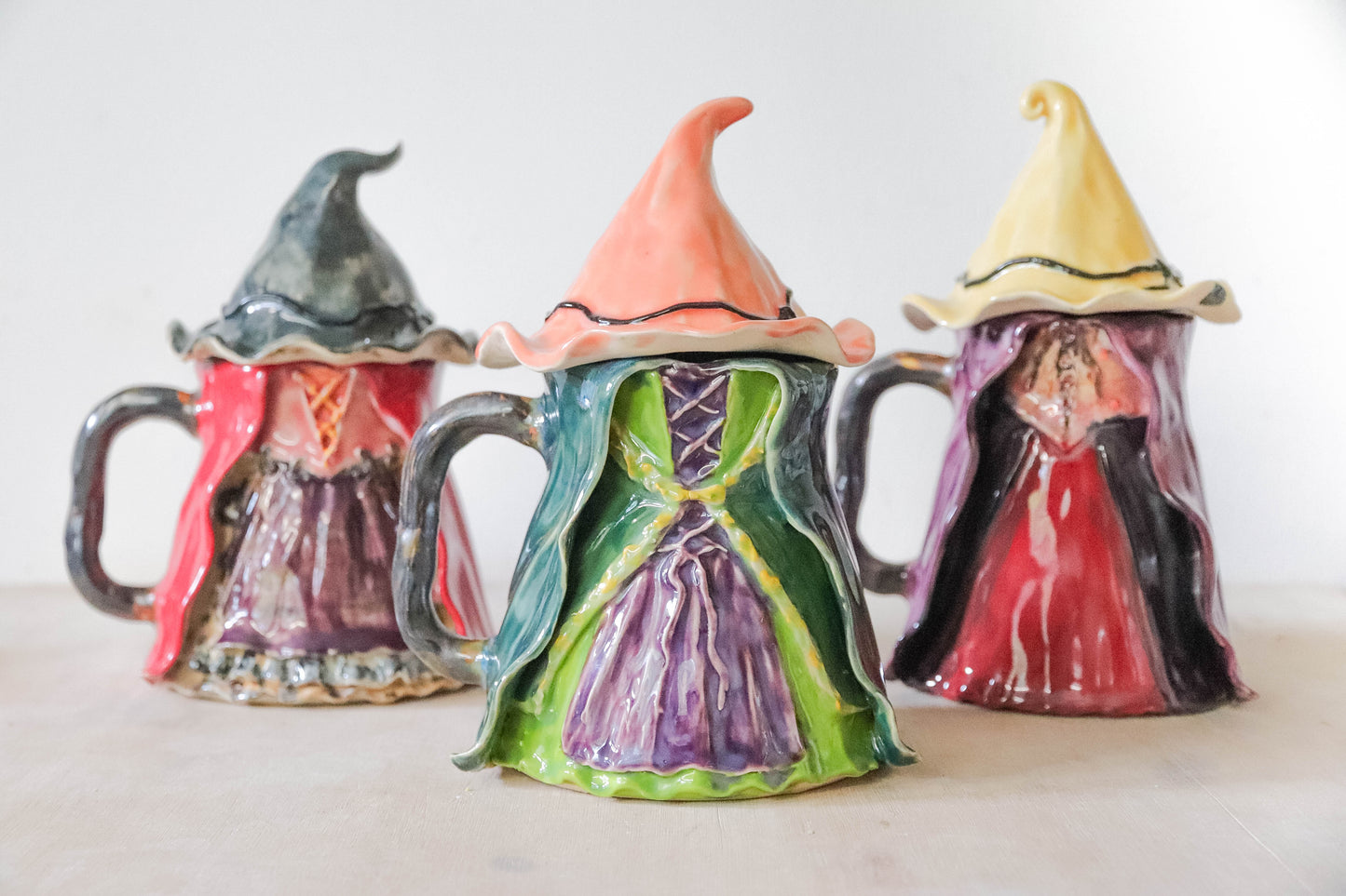 Hocus Pocus Sisters Stoneware Set