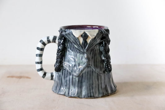Wednesday Adams Stoneware Pot