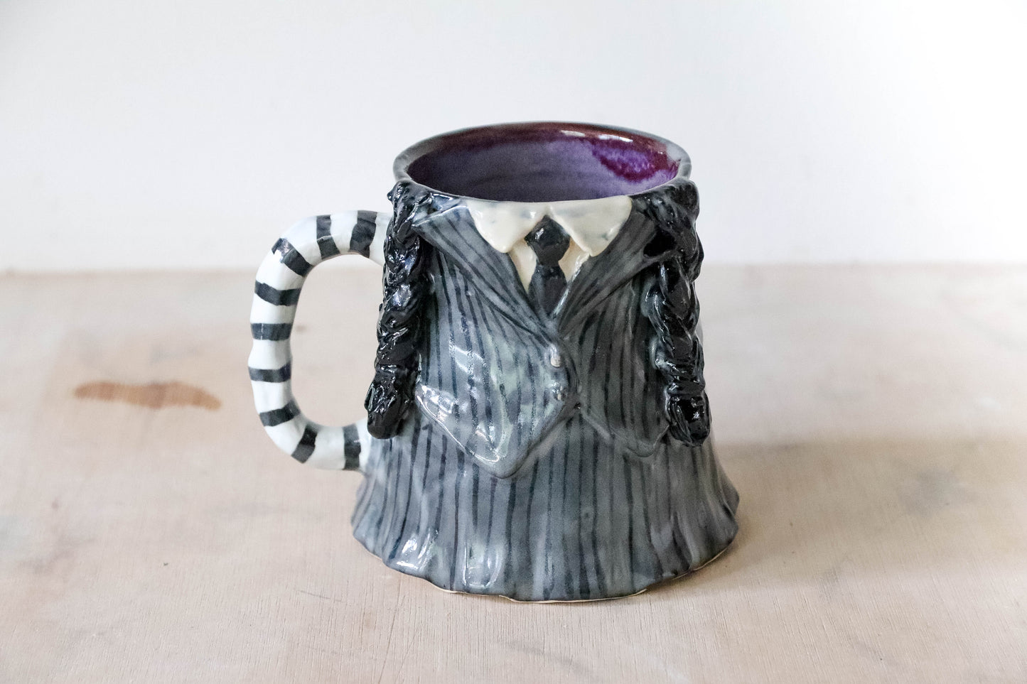 Wednesday Adams Stoneware Pot