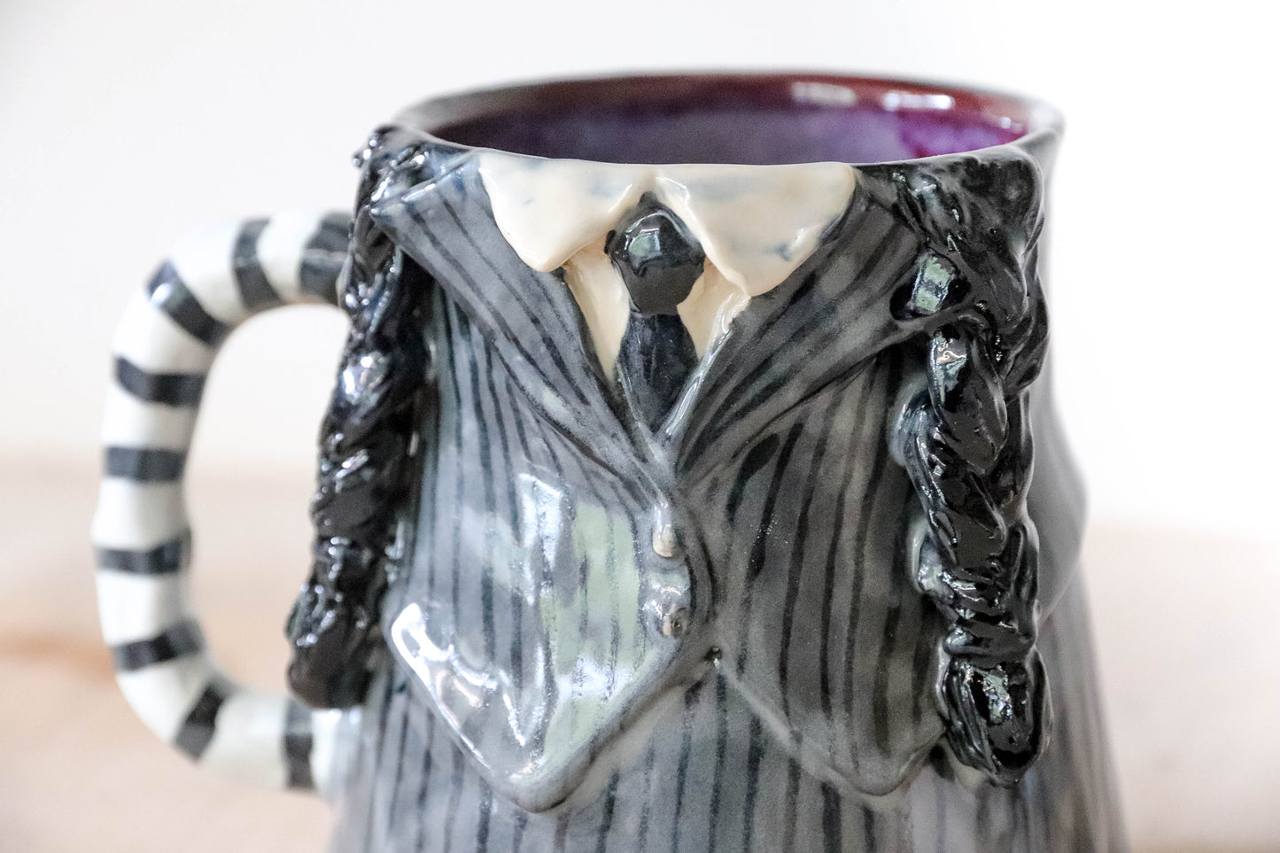 Wednesday Adams Stoneware Pot