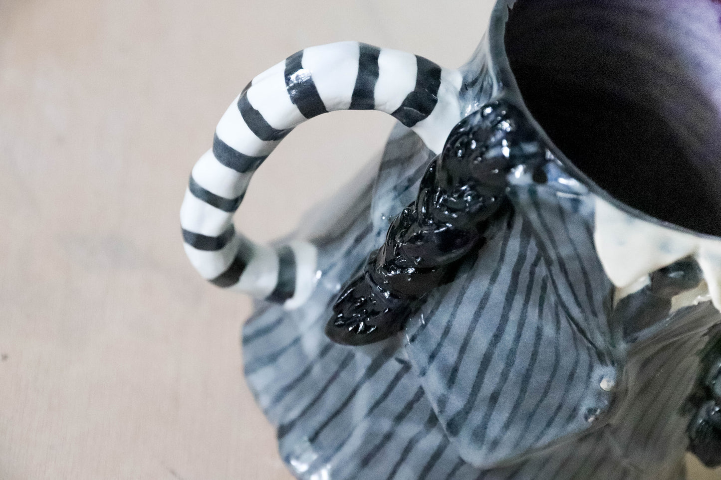 Wednesday Adams Stoneware Pot