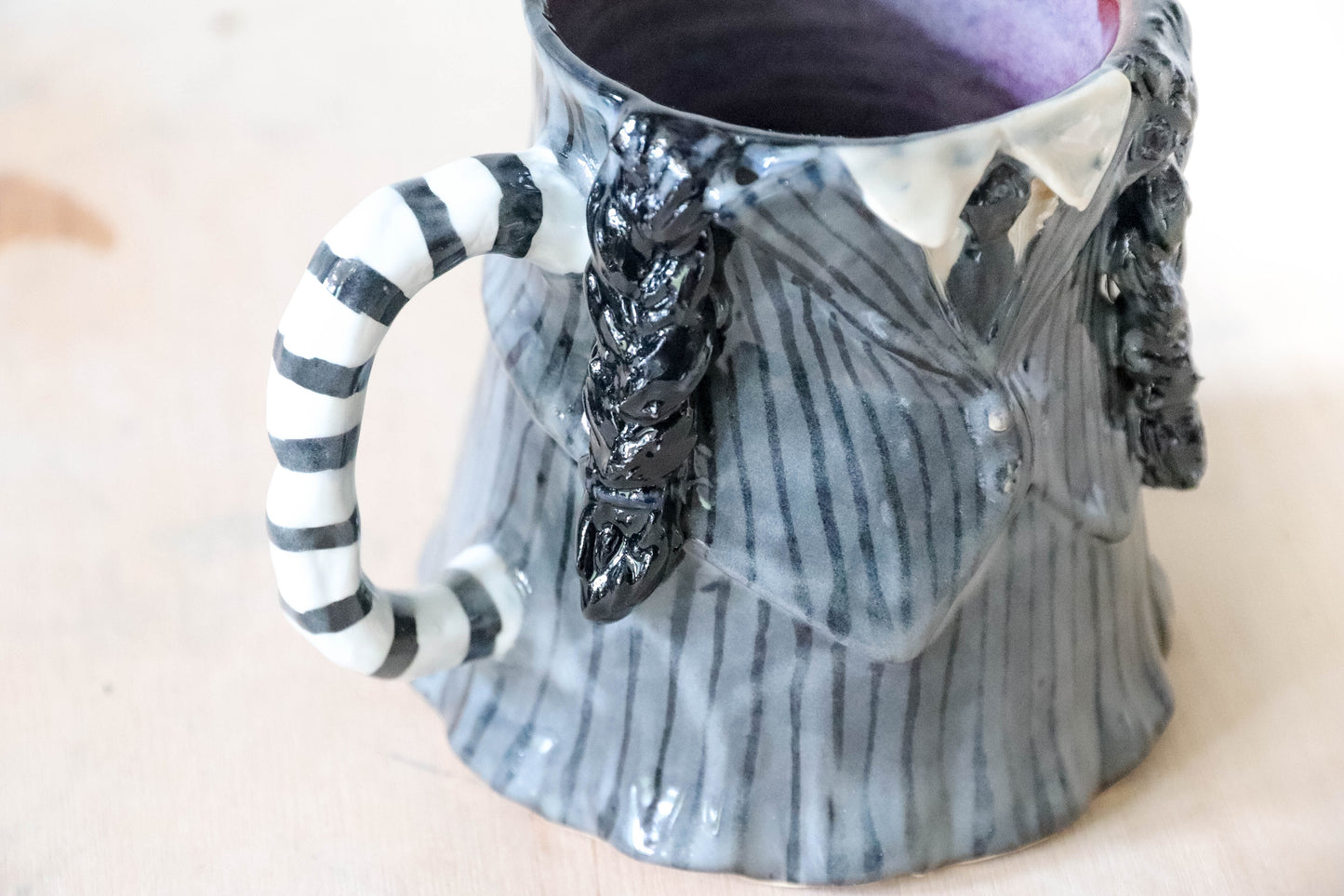 Wednesday Adams Stoneware Pot