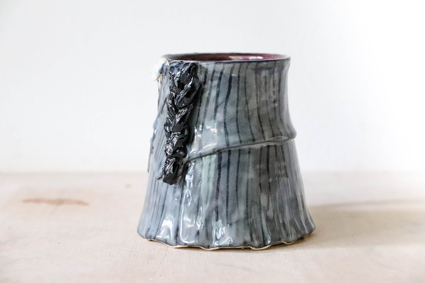 Wednesday Adams Stoneware Pot