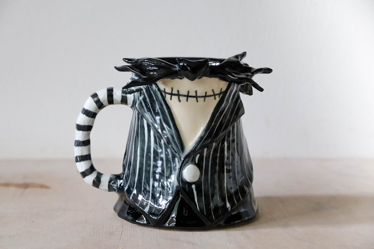 Jack Skellington Stoneware Pot