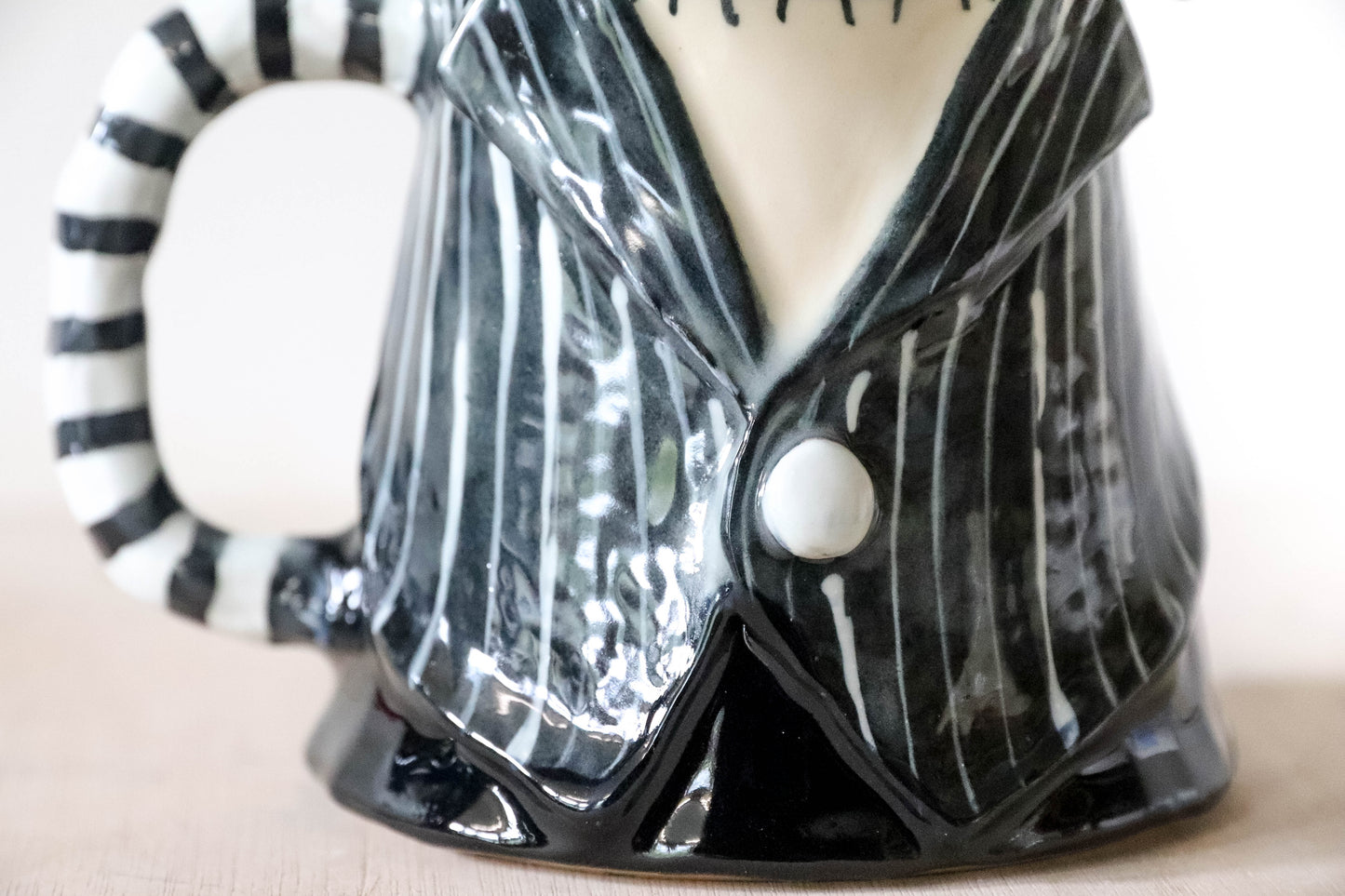 Jack Skellington Stoneware Pot