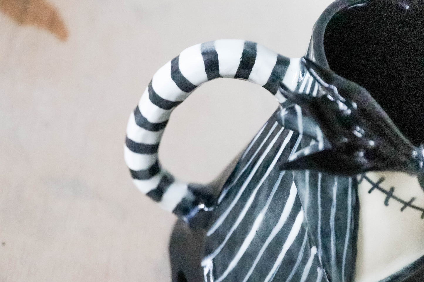 Jack Skellington Stoneware Pot