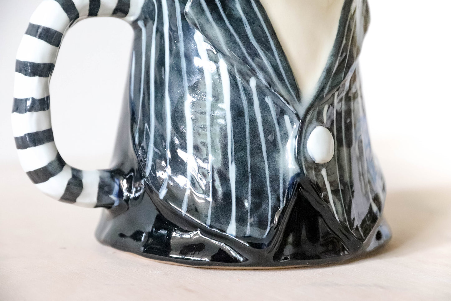 Jack Skellington Stoneware Pot