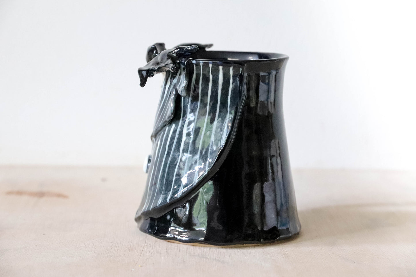 Jack Skellington Stoneware Pot