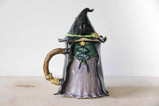 Wicked Witch Stoneware Pot