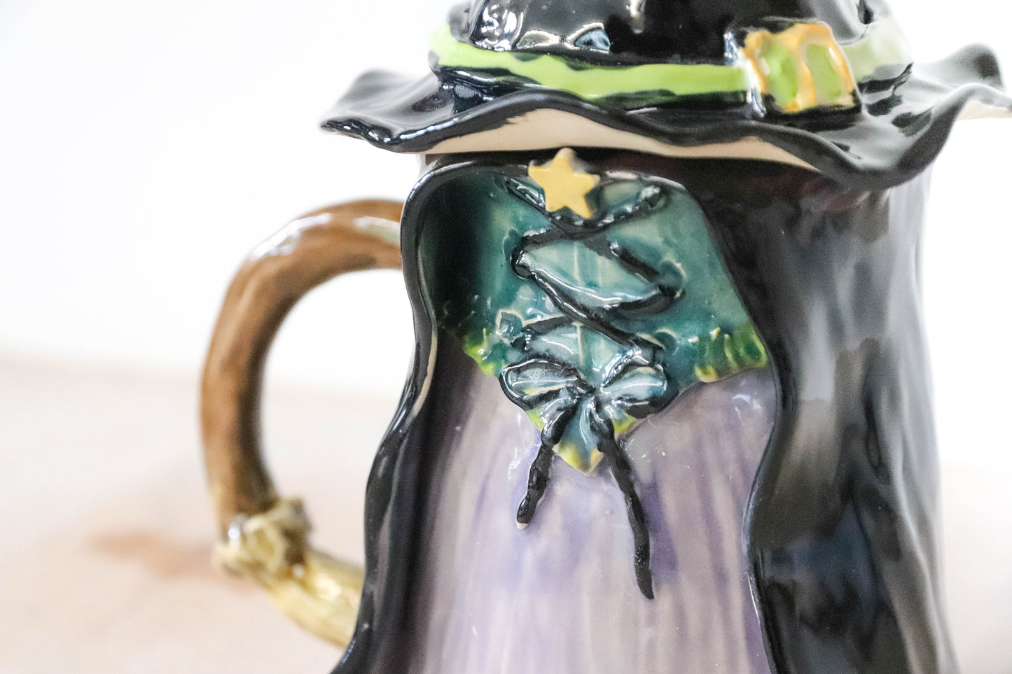 Wicked Witch Stoneware Pot