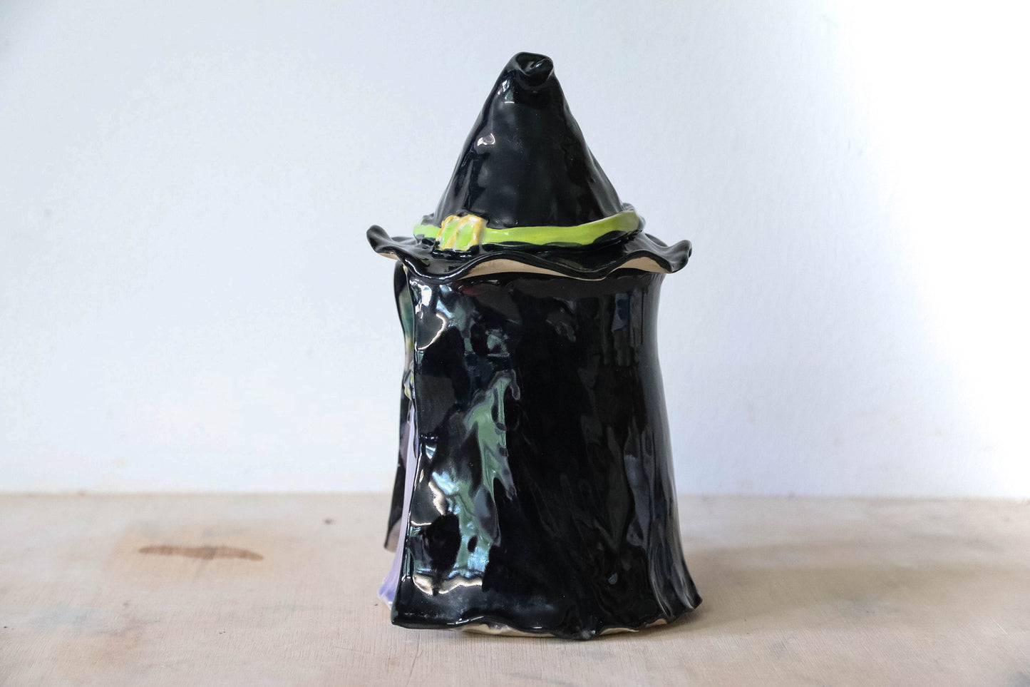 Wicked Witch Stoneware Pot