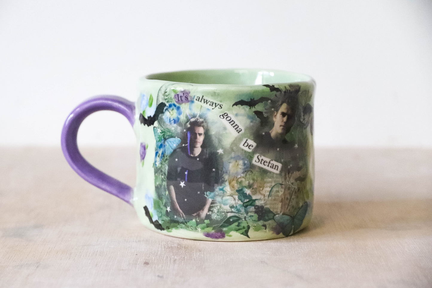 Stefan Green Roses Mug Medium