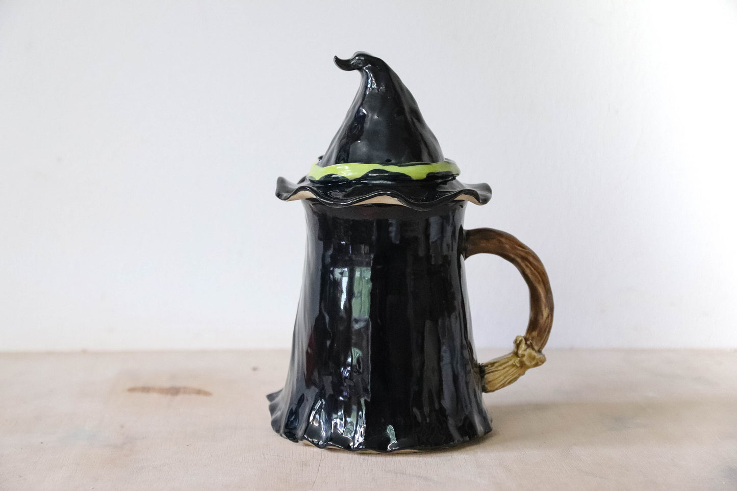 Wicked Witch Stoneware Pot