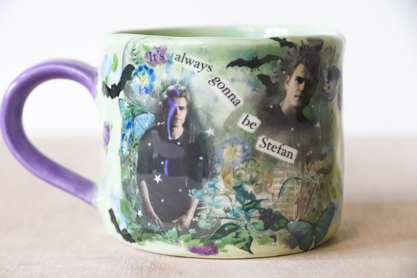 Stefan Green Roses Mug Medium